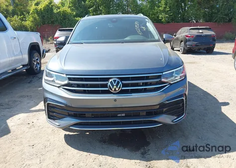 2022 Volkswagen Tiguan 2.0T Sel R-Line из США, поврежденный, VIN 3VV4B7AX0NM166962